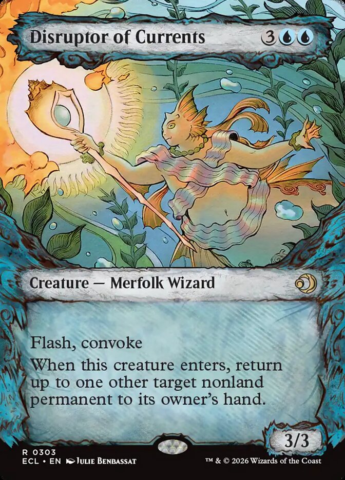 Disruptor of Currents  303/273 (Lorwyn Eclipsed)  - Showcase Foil | Good Games Morley