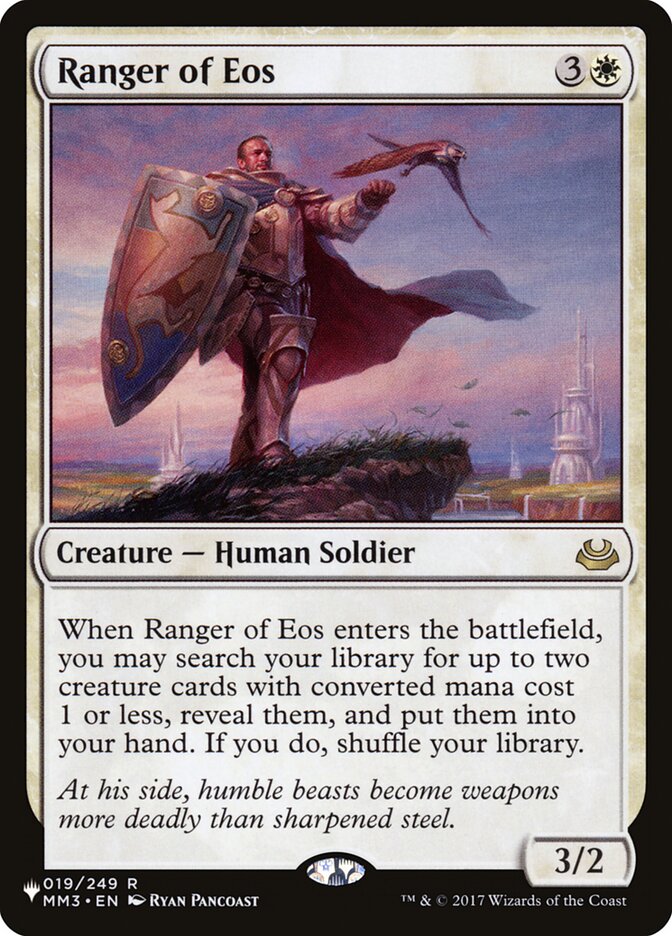 Ranger of Eos MM3-19/5075 (The List Reprints)  | Good Games Morley
