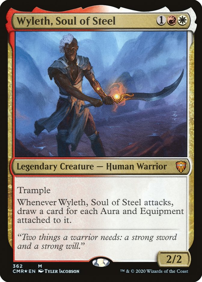 Wyleth, Soul of Steel 362 (Commander Legends)  - Foil | Good Games Morley