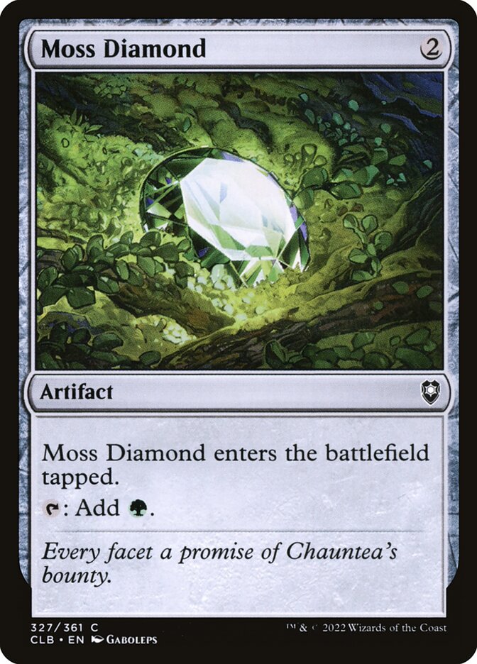 Moss Diamond 327 (Commander Legends: Battle for Baldur's Gate)  | Good Games Morley