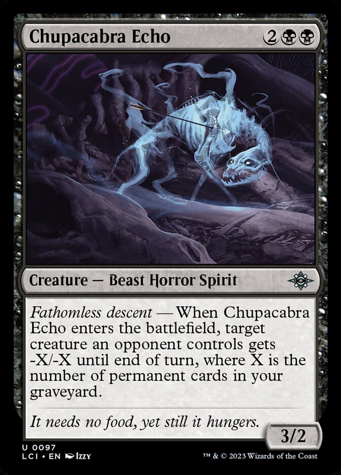 Chupacabra Echo 97/291 (The Lost Caverns of Ixalan)  | Good Games Morley