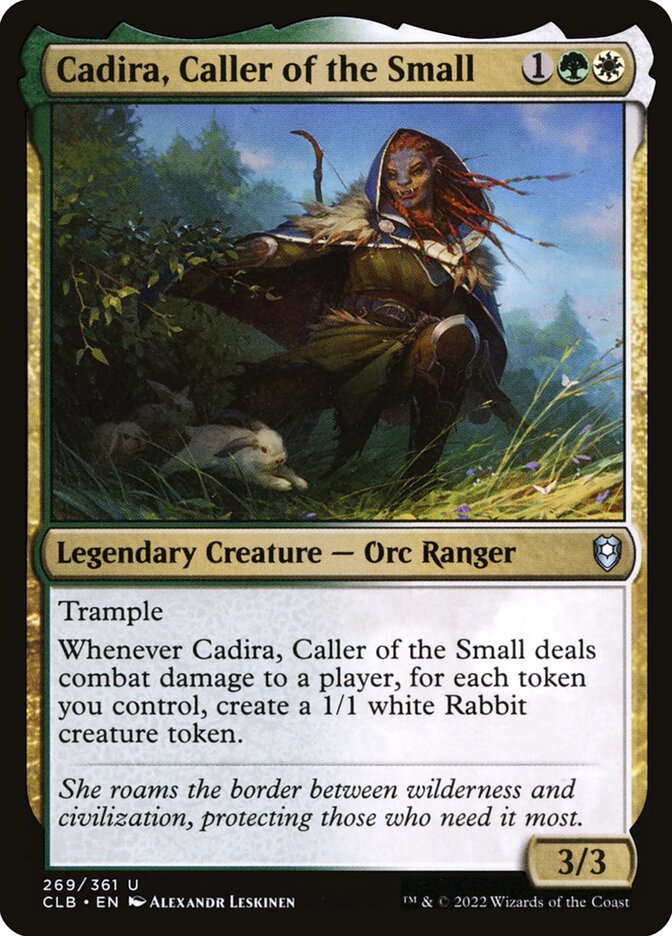 Cadira, Caller of the Small 269 (Commander Legends: Battle for Baldur's Gate)  - Foil | Good Games Morley