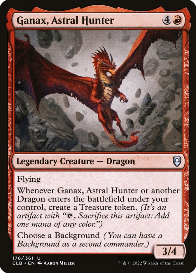 Ganax Astral Hunter 176 (Commander Legends: Battle for Baldur's Gate)  | Good Games Morley