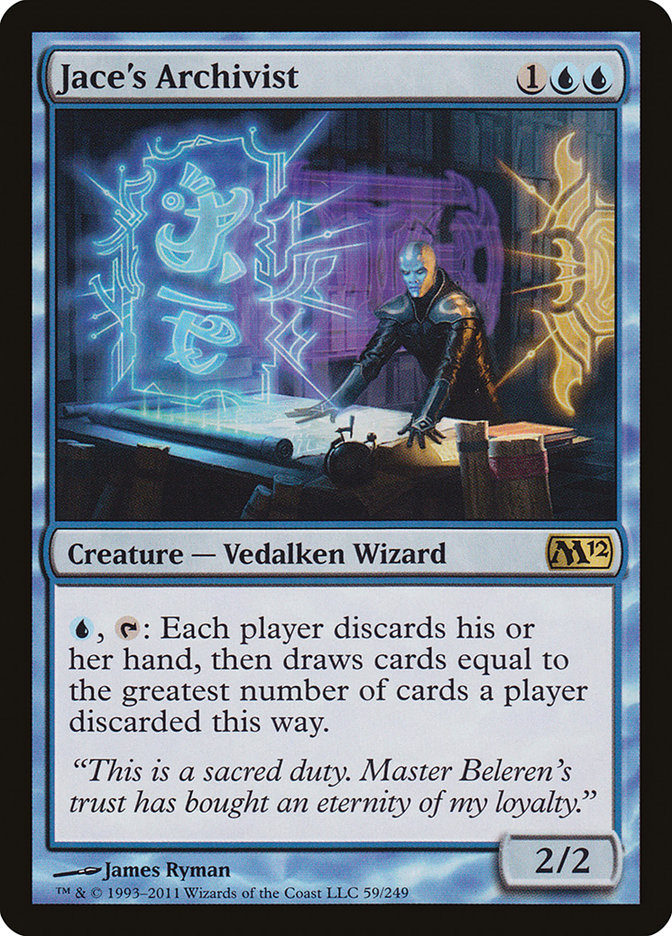 Jace's Archivist 59 (Magic 2012 (M12))  | Good Games Morley