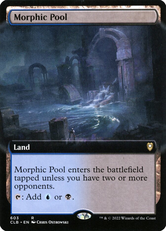 Morphic Pool Extended Art 603 (Commander Legends: Battle for Baldur's Gate)  - Foil | Good Games Morley