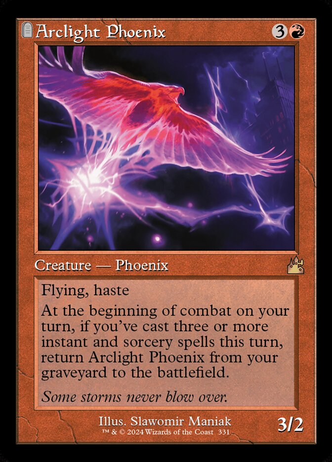 Arclight Phoenix 331/291 (Ravnica Remastered)  - Retro Foil | Good Games Morley
