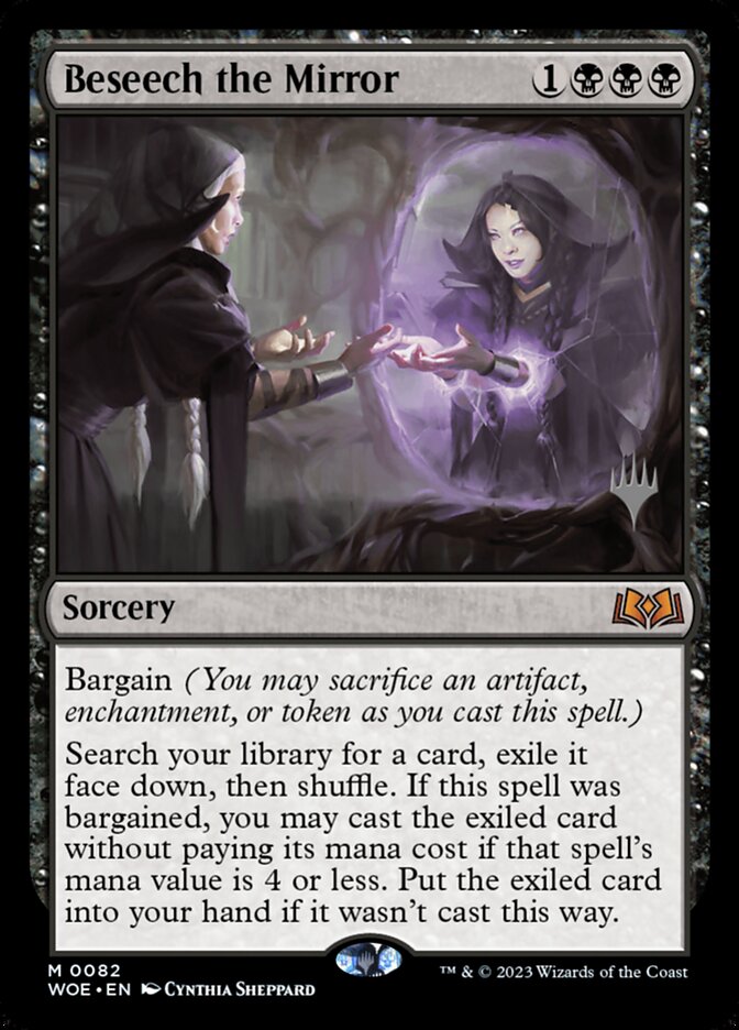 Beseech the Mirror 82p/200 (Promo Pack: Wilds of Eldraine)  - Foil | Good Games Morley