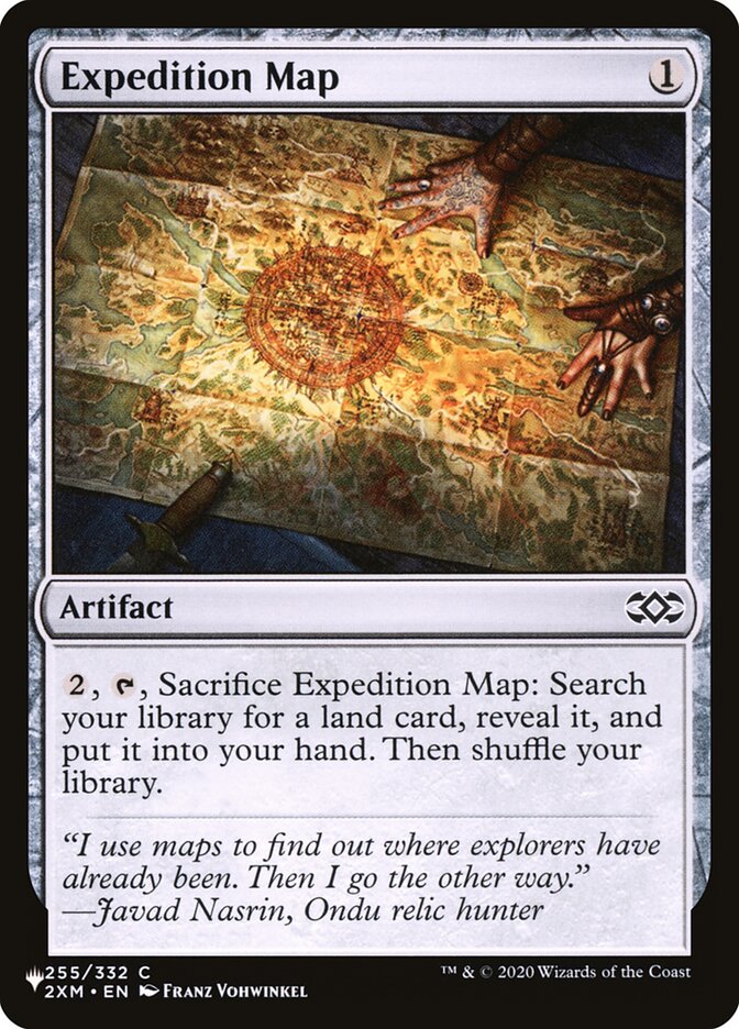 Expedition Map 2XM-255/5075 (The List Reprints)  | Good Games Morley