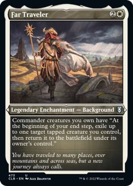 Far Traveler 473 (Commander Legends: Battle for Baldur's Gate)  - Etched Foil | Good Games Morley