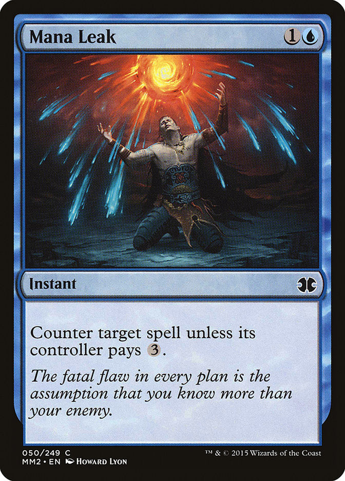 Mana Leak 50/249 (Modern Masters 2015)  - Foil | Good Games Morley