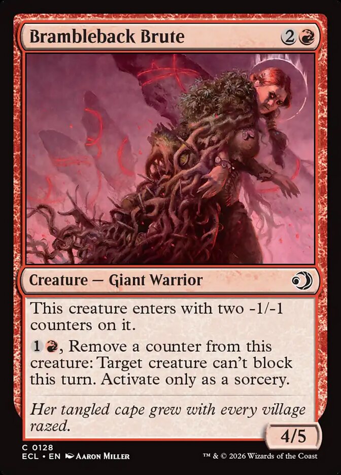 Brambleback Brute 128/273 (Lorwyn Eclipsed)  - Foil | Good Games Morley