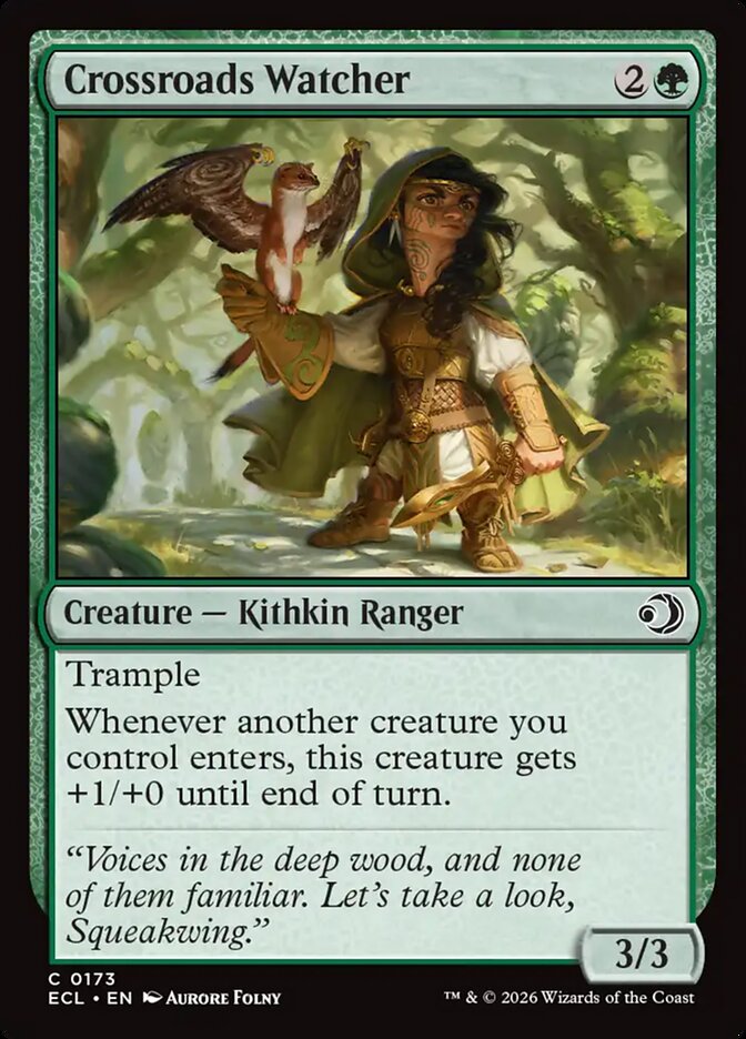 Crossroads Watcher 173/273 (Lorwyn Eclipsed)  - Foil | Good Games Morley