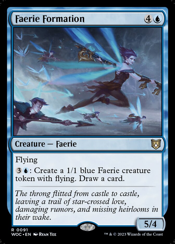 Faerie Formation 91/173 (Commander: Wilds of Eldraine)  | Good Games Morley