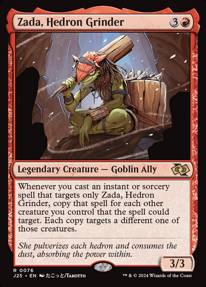 Zada, Hedron Grinder 76/779 (Foundations Jumpstart)  | Good Games Morley