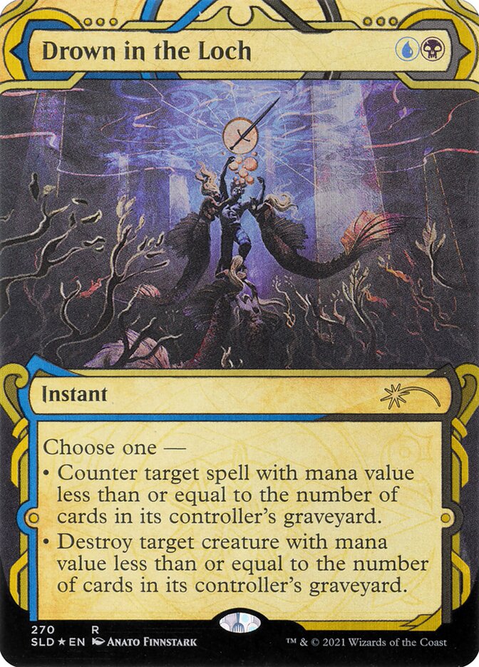 Drown in the Loch 270 (Secret Lair Drop Series)  - Showcase Foil | Good Games Morley