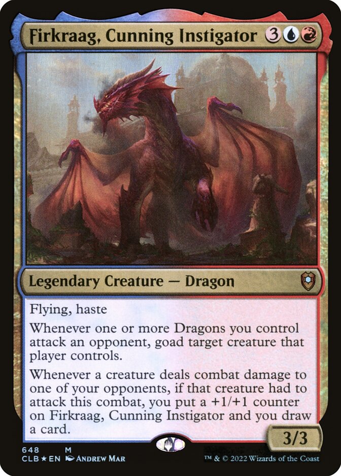 Firkraag Cunning Instigator 648 (Commander Legends: Battle for Baldur's Gate)  - Foil | Good Games Morley