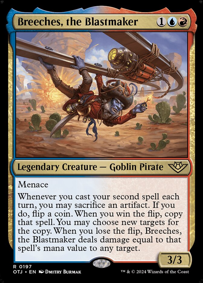 Breeches, the Blastmaker 197/286 (Outlaws of Thunder Junction)  - Foil | Good Games Morley