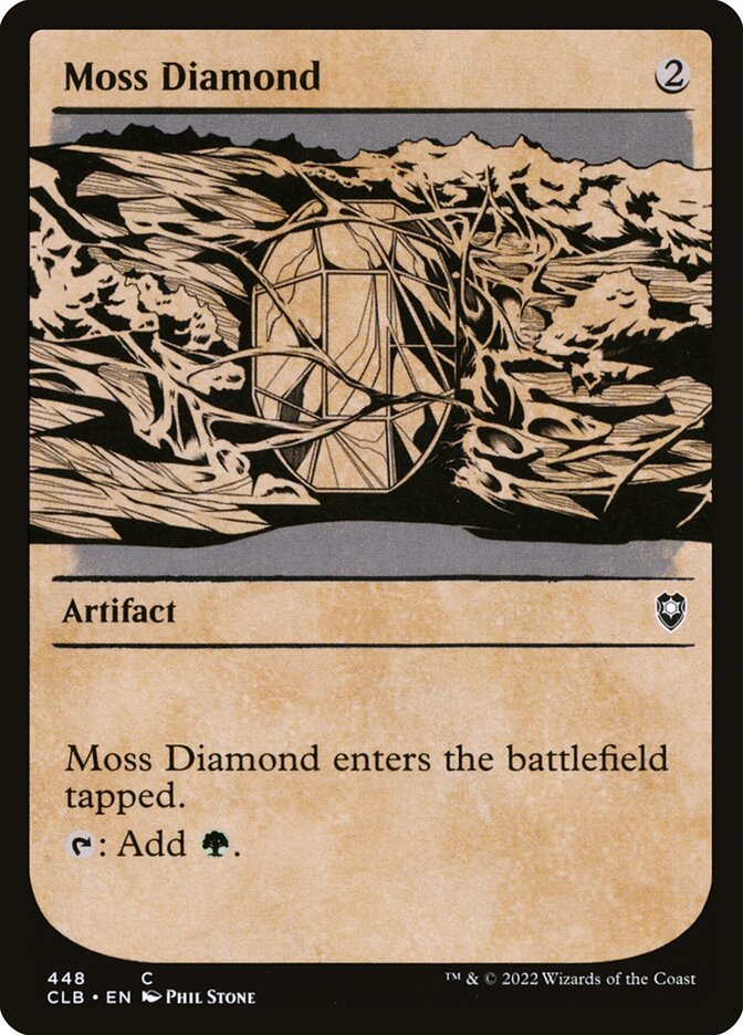 Moss Diamond 448/361 (Commander Legends: Battle for Baldur's Gate)  - Foil | Good Games Morley