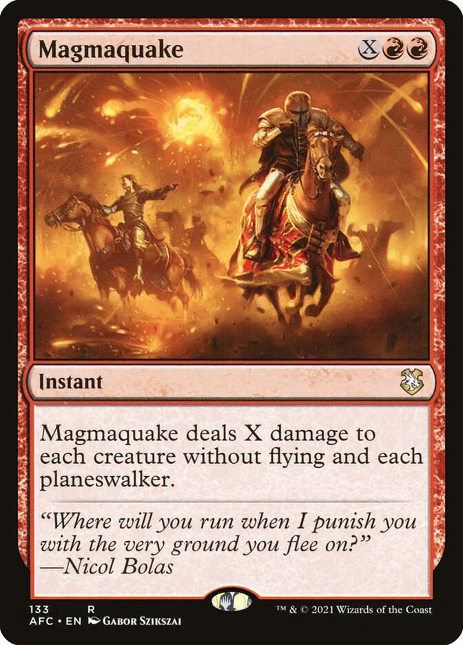 Magmaquake 133/62 (Commander: Adventures in the Forgotten Realms)  | Good Games Morley