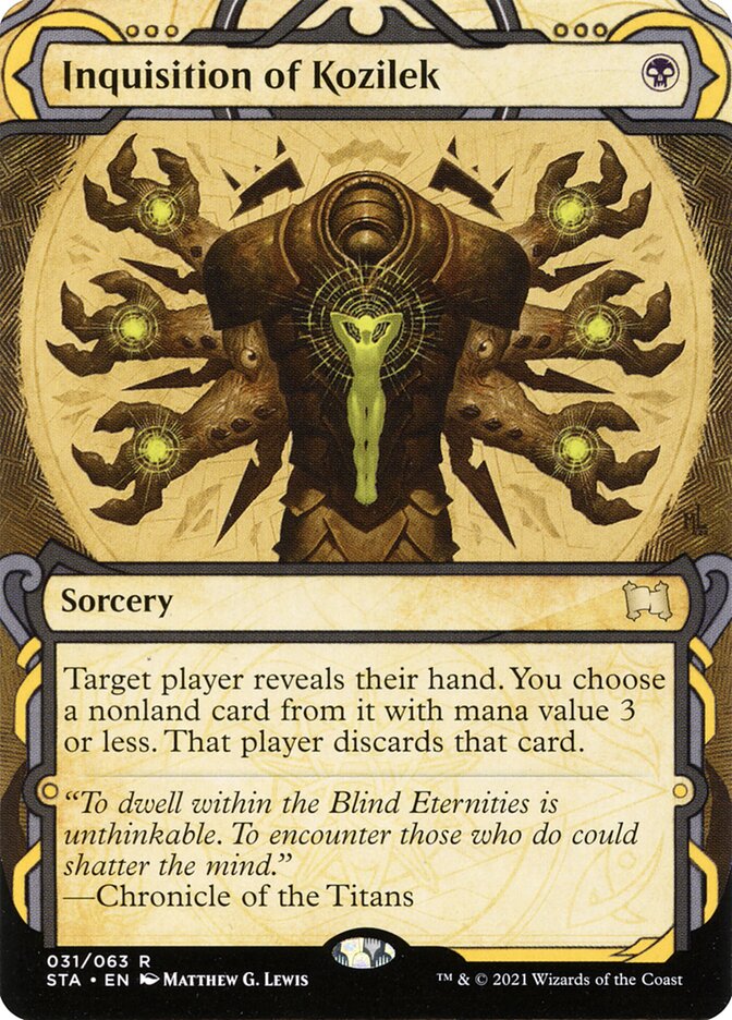 Inquisition of Kozilek 31/63 (Strixhaven: Mystical Archives)  - Foil | Good Games Morley