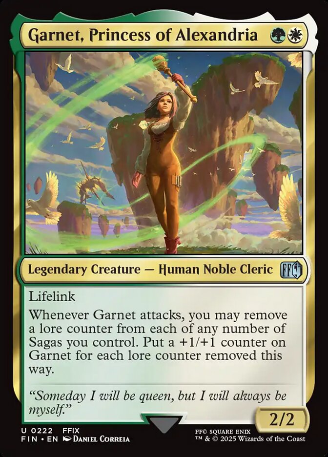 Garnet, Princess of Alexandria 222 (FINAL FANTASY)  - Foil | Good Games Morley