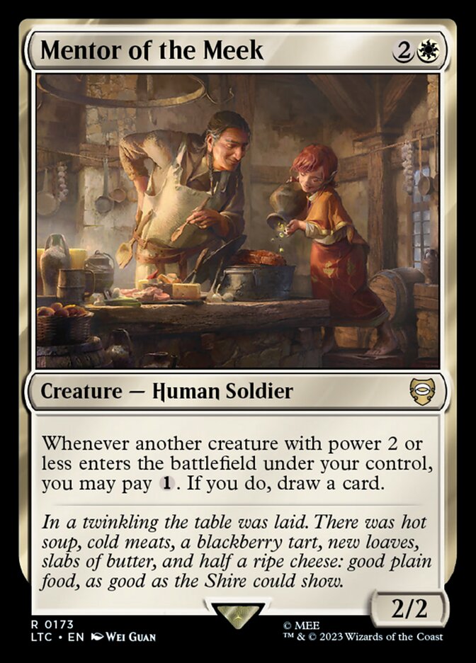 Mentor of the Meek 173/347 (Commander: The Lord of the Rings: Tales of Middle-earth)  | Good Games Morley