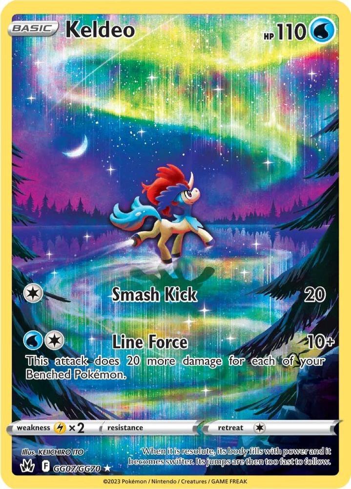 Keldeo GG07/GG70 (SWSH: Crown Zenith: Galarian Gallery)  - Holofoil | Good Games Morley