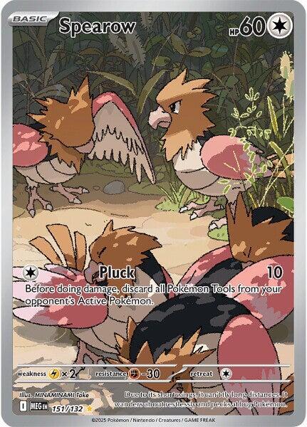 Spearow 151/132 (ME01: Mega Evolution)  - Holofoil | Good Games Morley