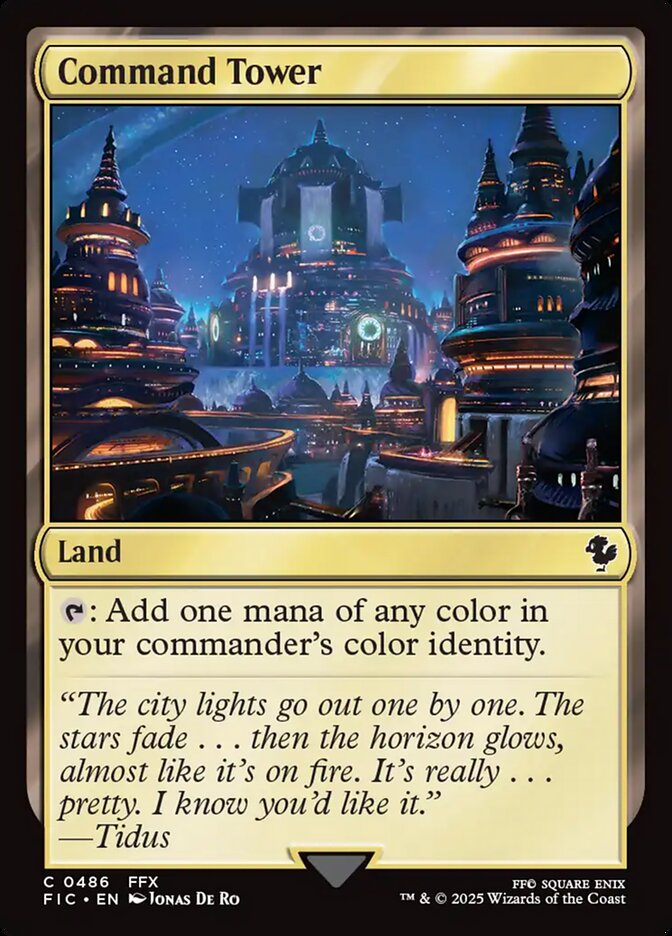 Command Tower 486 (Commander: FINAL FANTASY)  | Good Games Morley