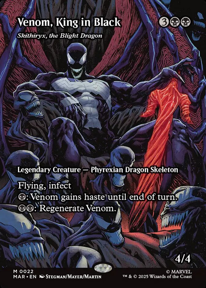 Venom, King in Black - Skithiryx, the Blight Dragon 22 (Marvel Universe Eternal-Legal)  - Borderless | Good Games Morley