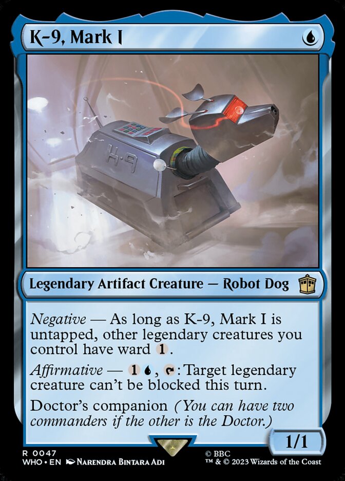 K-9, Mark I 47/331 (Universes Beyond: Doctor Who)  - Foil | Good Games Morley