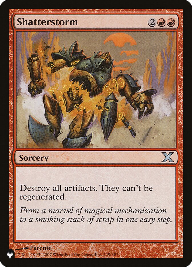 Shatterstorm 229/383 (The List Reprints)  | Good Games Morley
