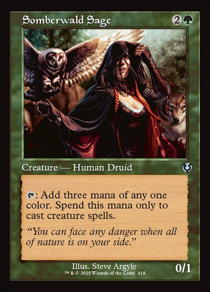 Somberwald Sage 418/287 (Innistrad Remastered)  - Retro | Good Games Morley