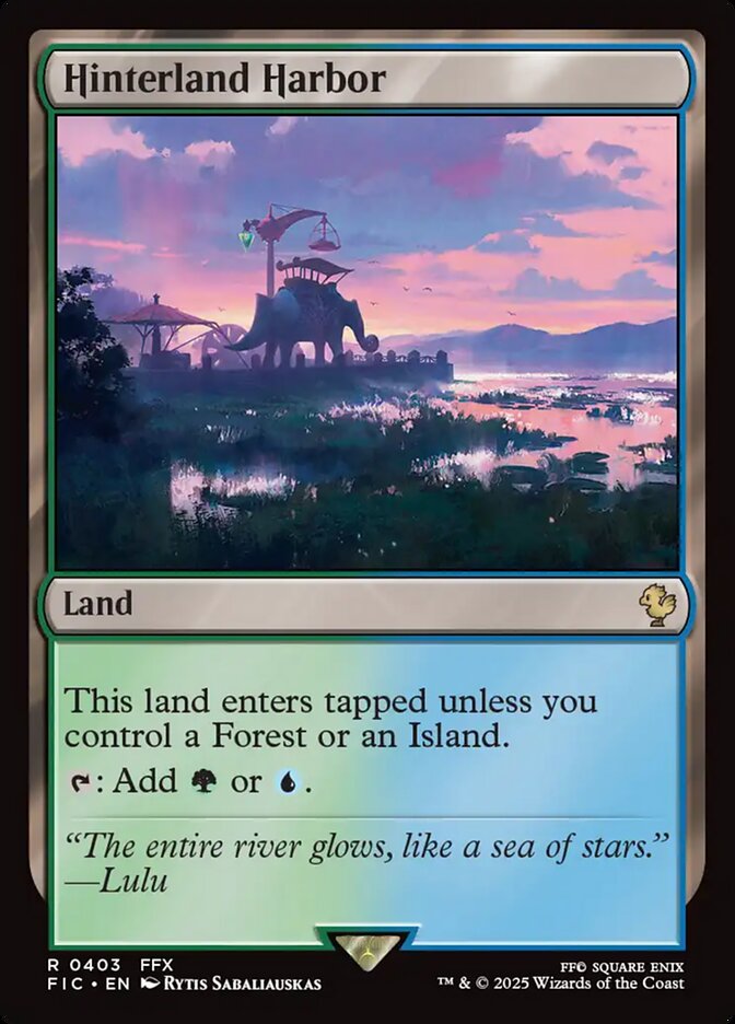 Hinterland Harbor 403 (Commander: FINAL FANTASY)  | Good Games Morley
