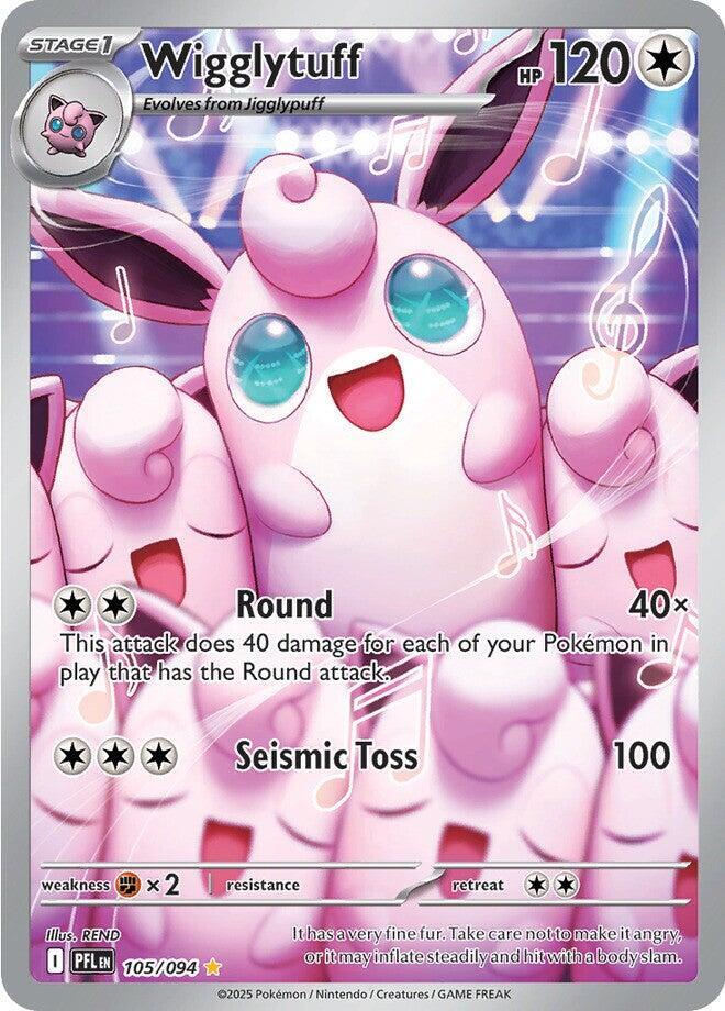 Wigglytuff 105 094 105/094 (ME02: Phantasmal Flames)  - Holofoil | Good Games Morley