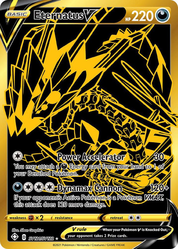 Eternatus V SV121/SV122 (Shining Fates: Shiny Vault)  - Holofoil | Good Games Morley