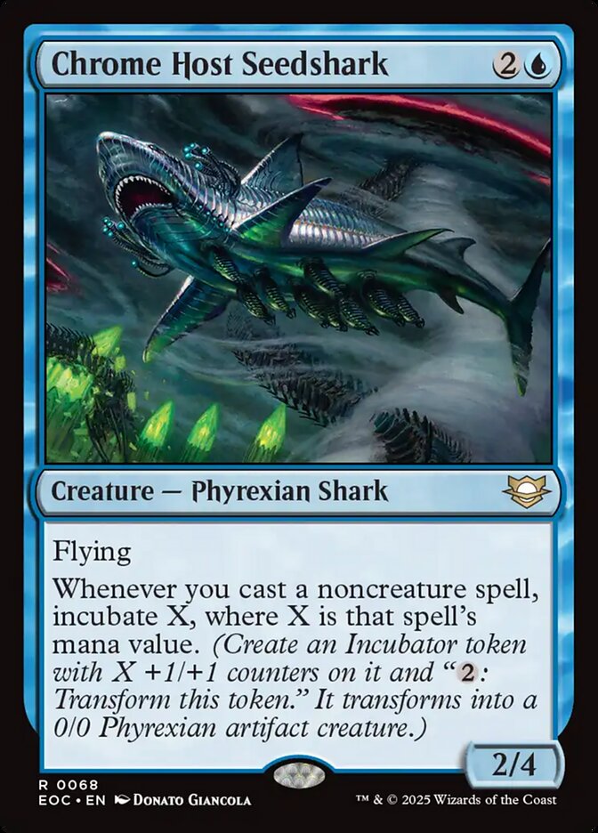 Chrome Host Seedshark 68 (Commander: Edge of Eternities)  | Good Games Morley