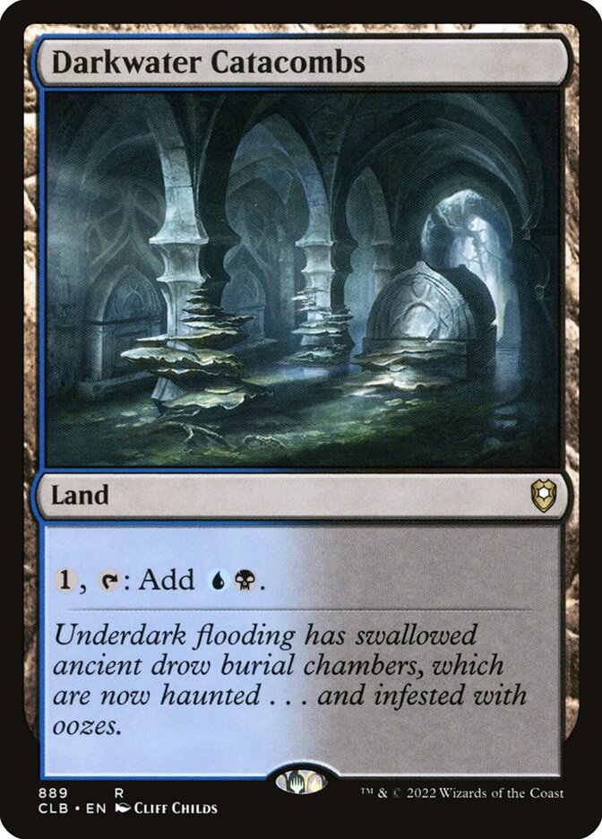 Darkwater Catacombs 889/361 (Commander Legends: Battle for Baldur's Gate)  | Good Games Morley