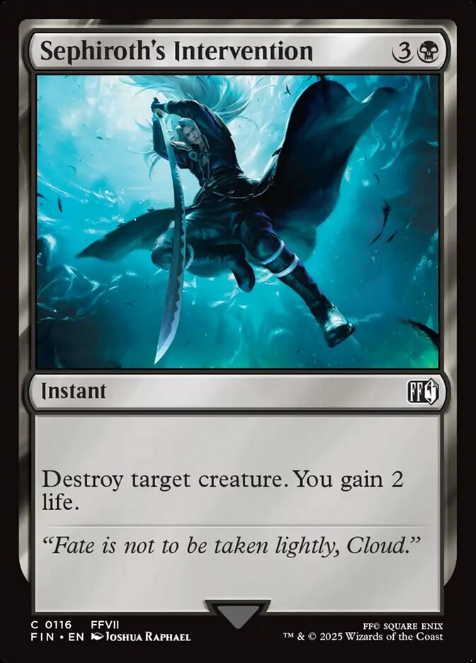 Sephiroths Intervention 116 (FINAL FANTASY)  - Foil | Good Games Morley