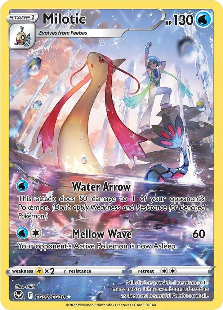Milotic TG02/TG30 (SWSH12: Silver Tempest Trainer Gallery)  - Holofoil | Good Games Morley