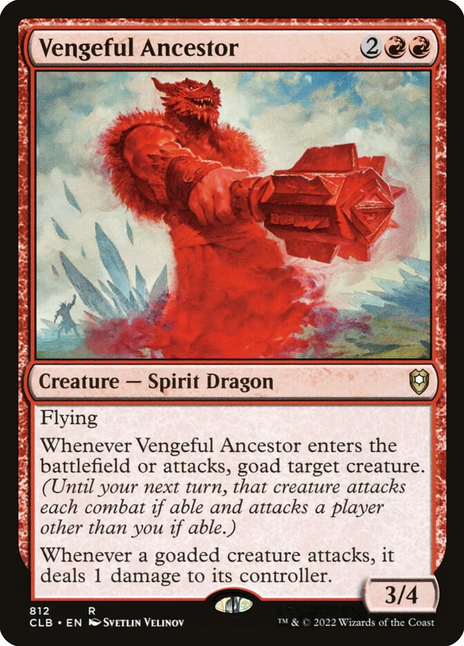 Vengeful Ancestor 812 (Commander Legends: Battle for Baldur's Gate)  | Good Games Morley