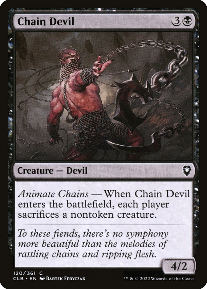 Chain Devil 120 (Commander Legends: Battle for Baldur's Gate)  | Good Games Morley