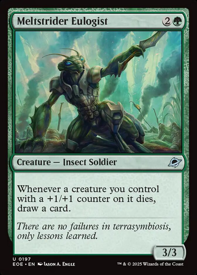 Meltstrider Eulogist 197/276 (Edge of Eternities)  - Foil | Good Games Morley