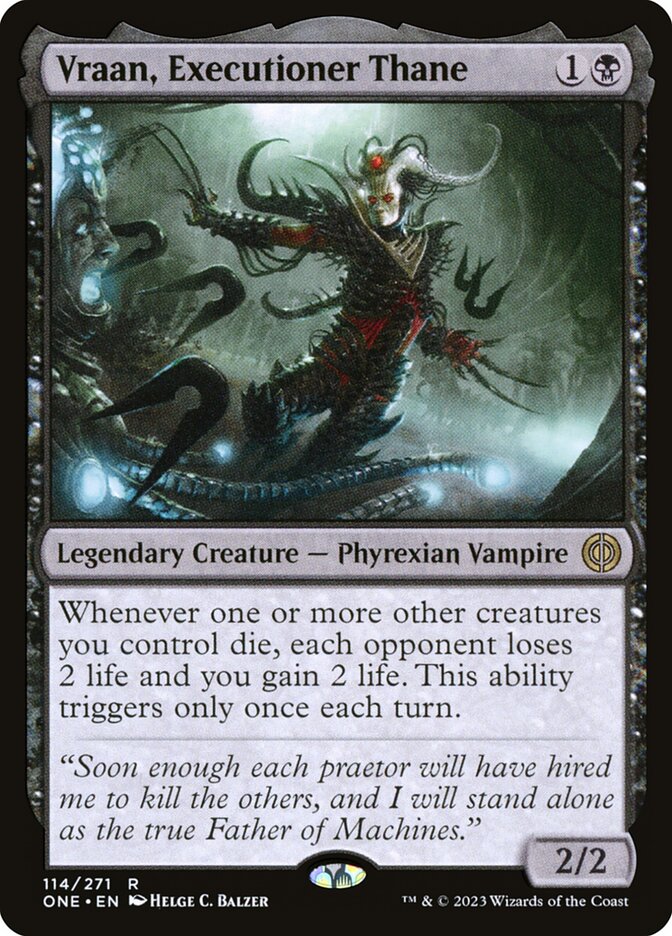 Vraan, Executioner Thane 114/271 (Phyrexia: All Will Be One)  | Good Games Morley