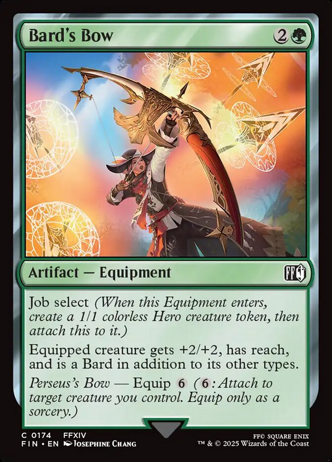 Bard's Bow 174/309 (FINAL FANTASY)  - Foil | Good Games Morley