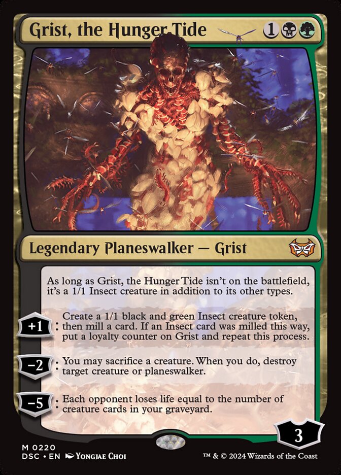 Grist, the Hunger Tide 220/40 (Commander: Duskmourn: House of Horror)  | Good Games Morley