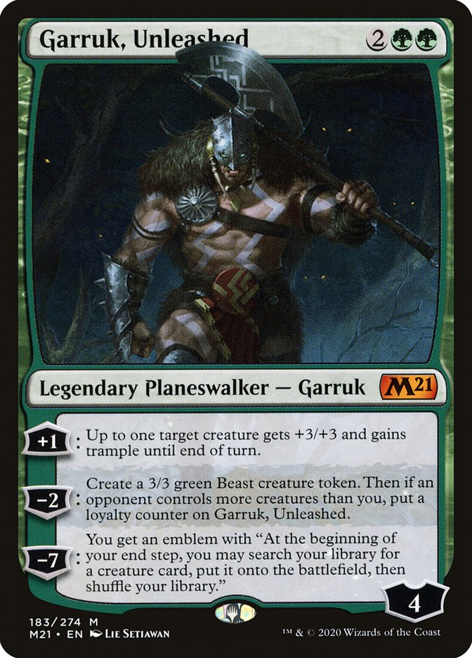 Garruk Unleashed 183 (Core Set 2021)  | Good Games Morley