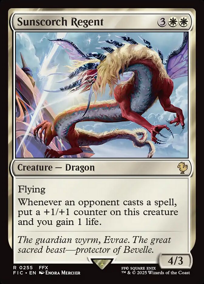 Sunscorch Regent 255 (Commander: FINAL FANTASY)  | Good Games Morley
