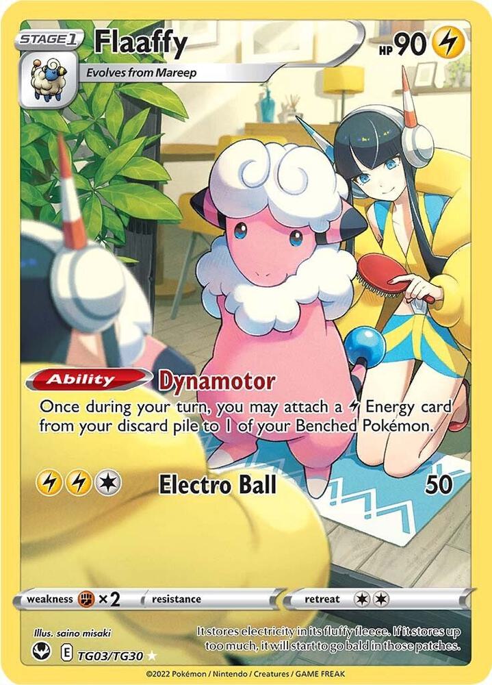 Flaaffy TG03/TG30 (SWSH12: Silver Tempest Trainer Gallery)  - Holofoil | Good Games Morley