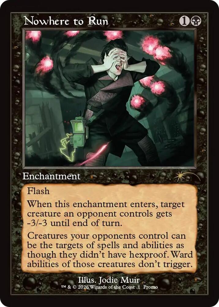 Nowhere to Run Retro Frame 1/7 (WPN & Gateway Promos)  | Good Games Morley